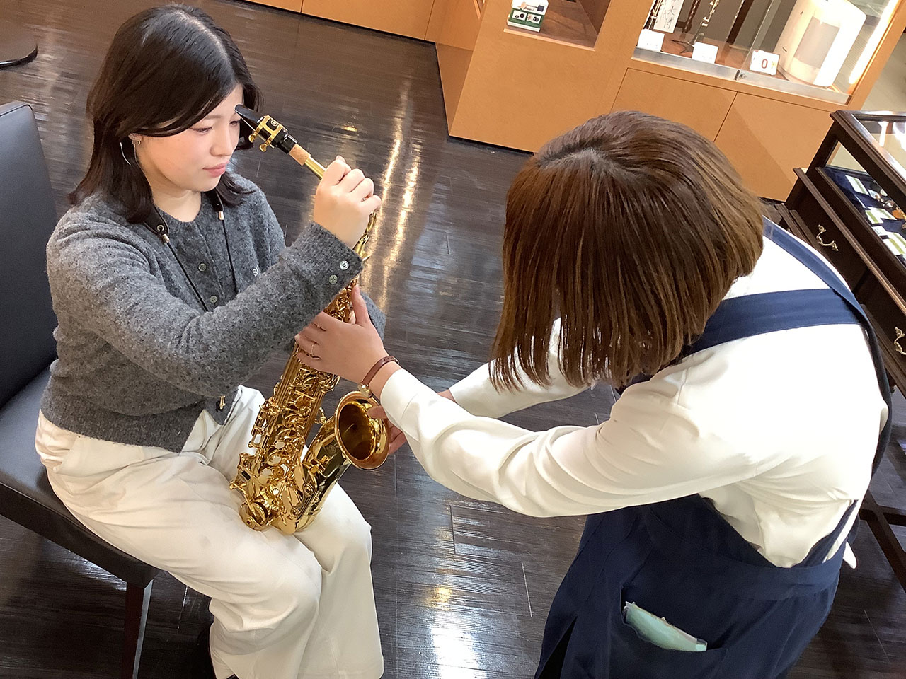 まずはここから！楽器の組み立て